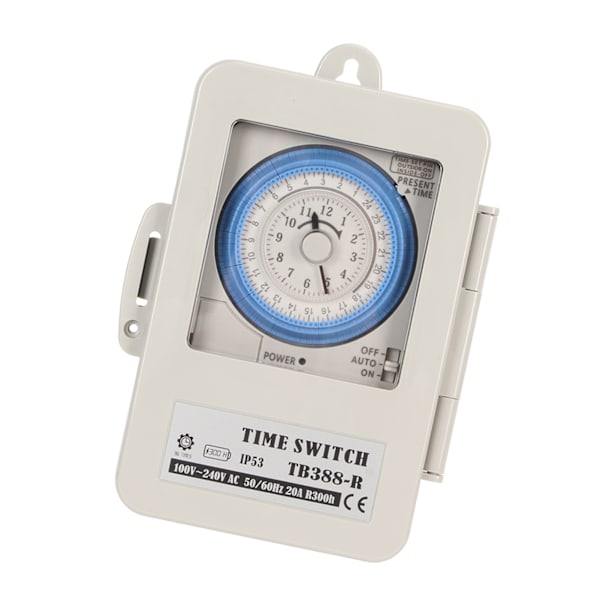 Mekanisk Tidsbryter Multifunksjon Timer Kontrollbryter for Hjem Kjøkken 100‑240V AC