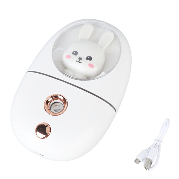 Sööt Loomade Näo Udupihusti USB Laetav Mini Silmade ja Näo Niisutaja Reisimiseks 35ml 500mah Valge