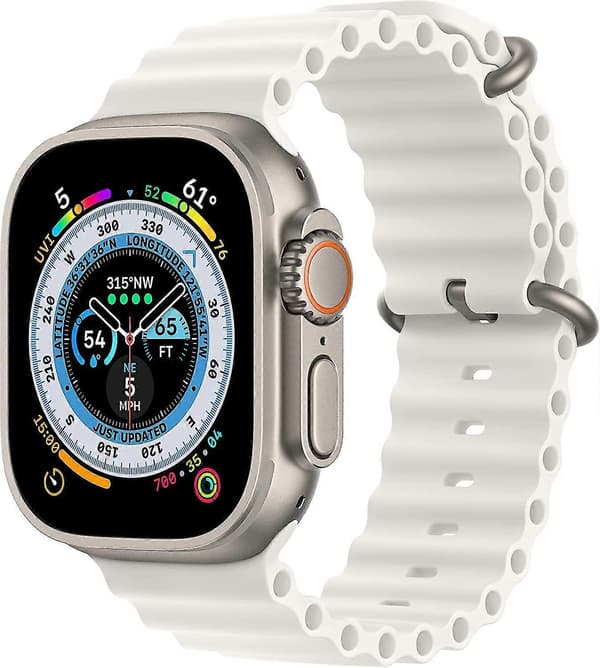 Apple Watch-rem hvit Ocan 49 mm