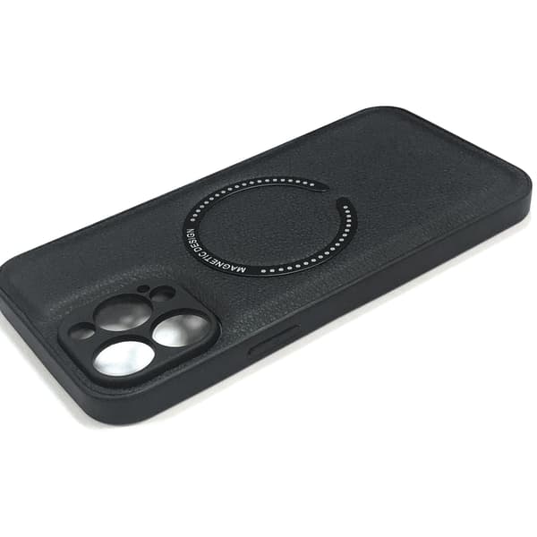 Mobilskal med MagSafe Kompatibel med trådlös laddning stöder Kompatibel med iPhone 13 Pro Max[LD] Black