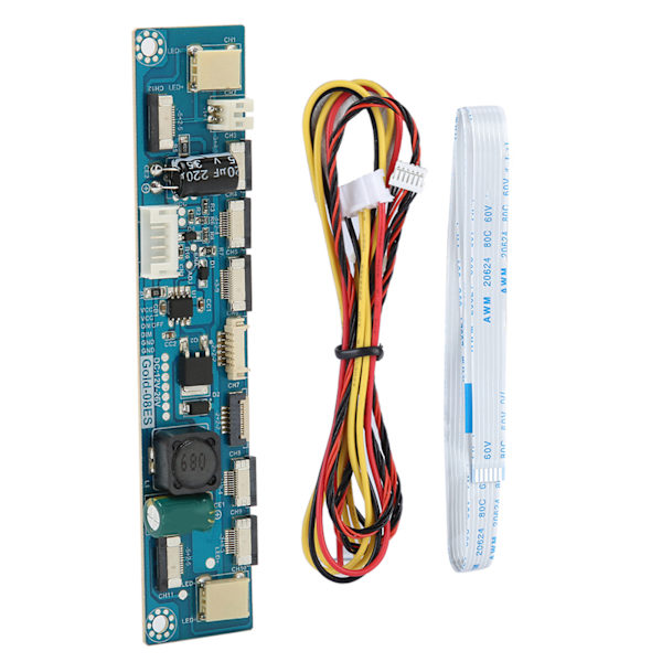 LED Boost Board DIY Kit for Universal Multi-Interface - 15,24 tommer, 10-26V