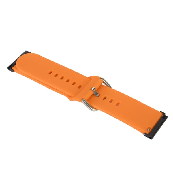 Silikon Smartwatch-rem Justerbar urrem tilbehør til Suunto7 Orange