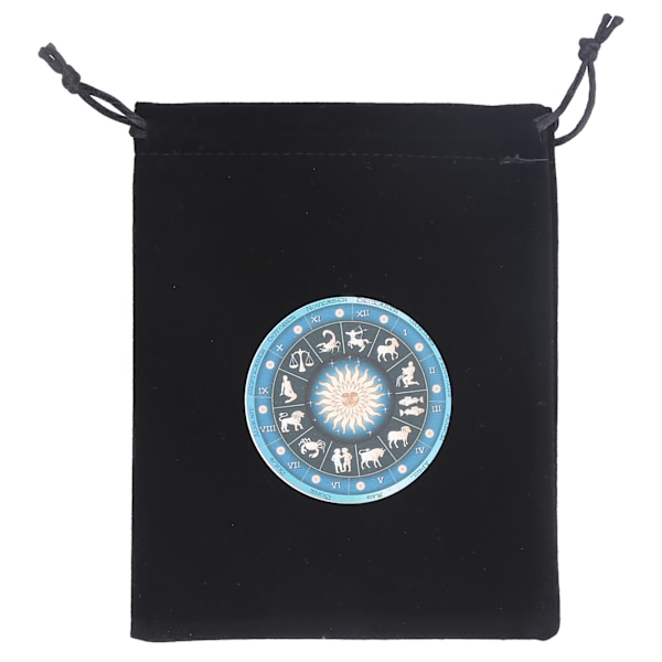 15 x 11,5 cm Tarotveske Pose Spillkort Smykker Mynter Tilbehør Oppbevaring Trekkstreng Veske8