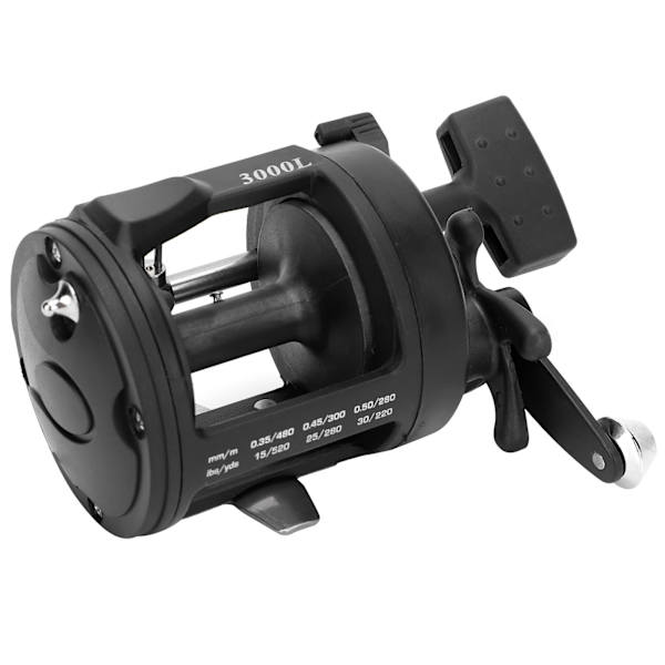 Fiskrulle Havsfiske 1BB Fiskrulle Baitcasting Rulle Fiskehjul Tillbehör3000L