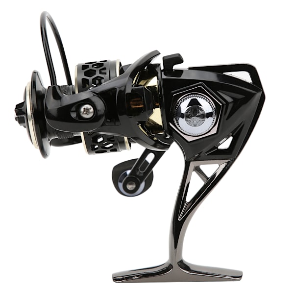 Metall Spinnhjul för Höger/Vänster Hand, Utbytbart, Saltvattenfiske, Baitcasting, GTS 4000