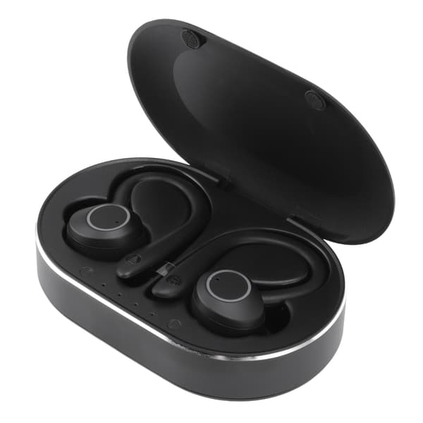 Vandttætte Bluetooth-hovedtelefoner med støjreduktion og mikrofon - sort