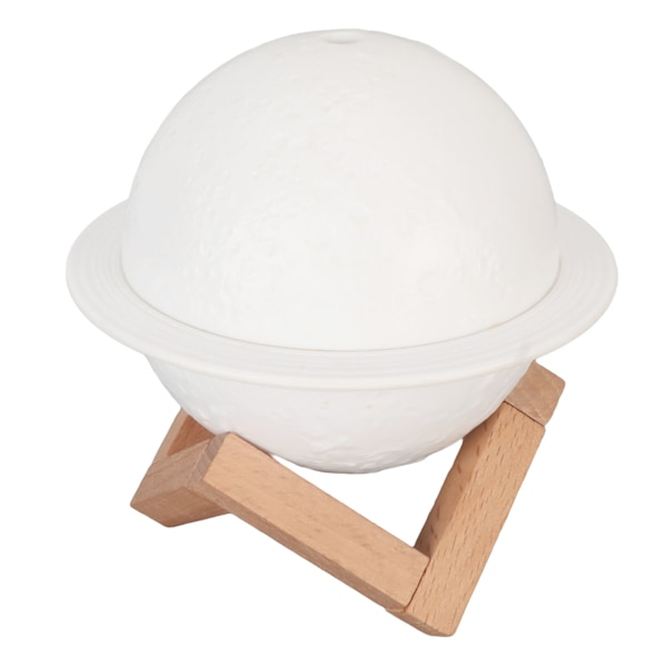 Mini Planet Luftfuktare LED Månlampa Diffuser Uppladdningsbar Planetarisk USB Dimluftfuktare