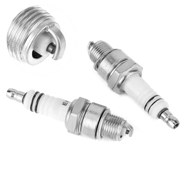 2st Tändstift E6TC Passar för PW50 PY50 PEEWEE 50 PIT DIRT BIKE