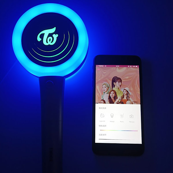 Til TWICE Ver.2 Lysstav Bluetooth Lightstick-gave til fans