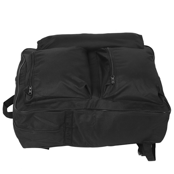 40x14x48cm Rullstolsförvaringsväska Bärbar vagn Stor kapacitet Vattentät hängpåse Svart