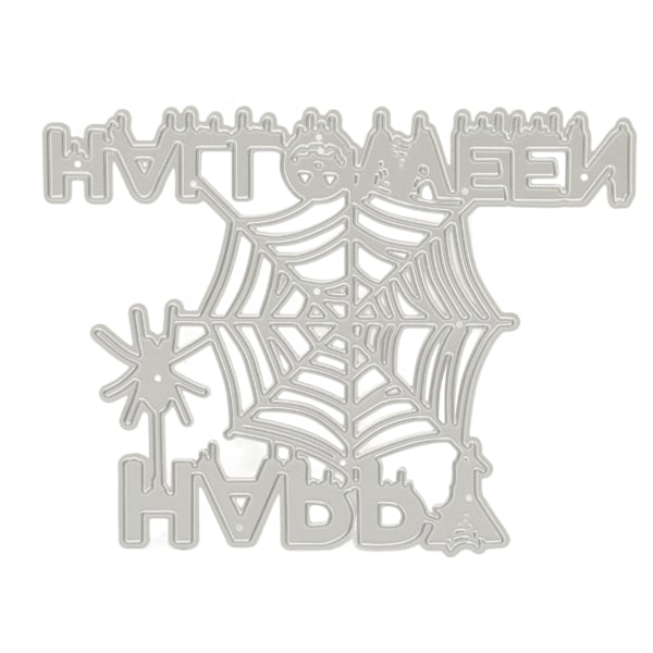 Hämähäkinverkko Präglingstensiili Hiiliteräs Toistuvasti Käytettävä Leikkaustyökalu Scrapbookingille Kortit Valokuva-albumille Lahja