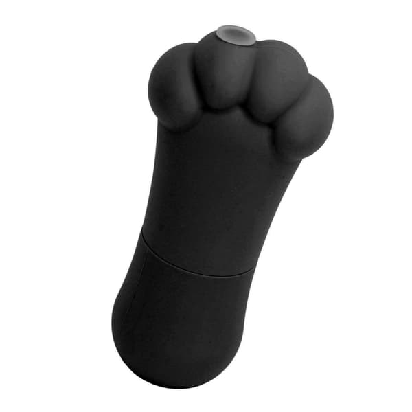 Silikon Kattklo Ansikts Isholder - Svart