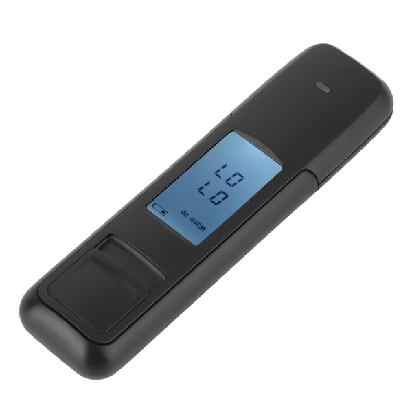 Bärbar alkomanalysator LCD-skärm Vintestare rattfyllerianalysator Blåsdetektor CSY‑006Black