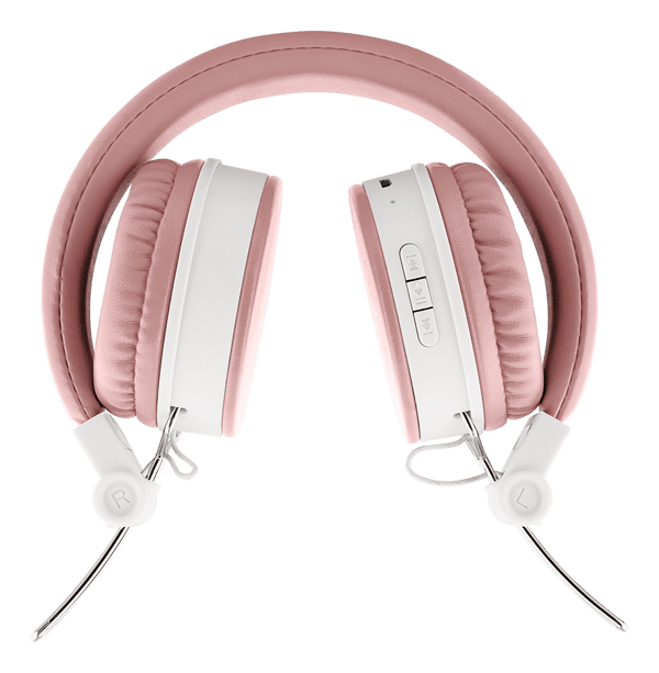BT200 Sammenfoldeligt on-ear BT-headset, 3,5 mm, pink Rosa Kabel Trådlös