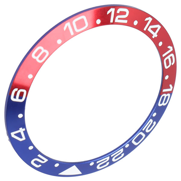 Aluminium klocka Insert Armbandsur Bezel Insert Ring Ersättningsdelar Tillbehör