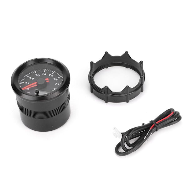2 tum 52 mm Bilmodifierad Voltmeter Spänningsmätare Peka Digital Display med Steppermotor