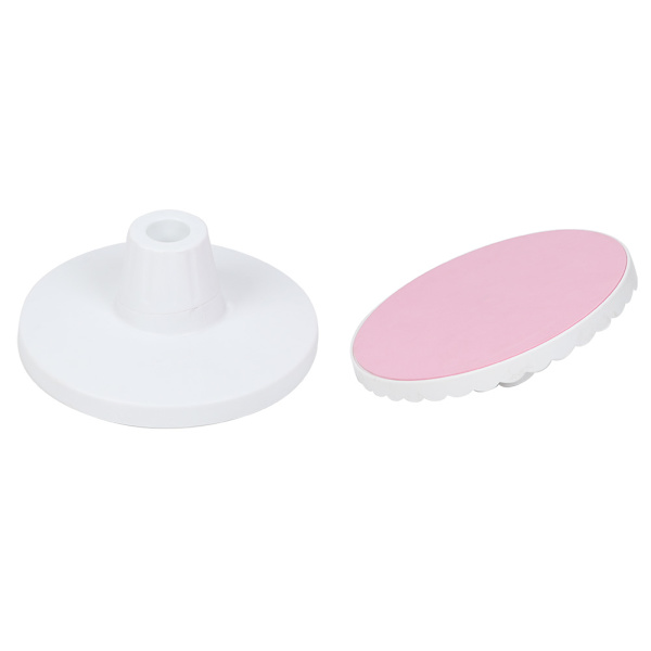Kakkujalusta Kääntyvä Alusta Pyörivä Pohja Liukumaton Kakun Koristelualusta DIY Keittiön Leivontavälineet (Pyörivän Alustan Halkaisija 23 cm)