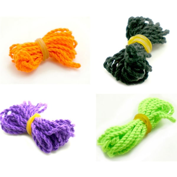 Yoyo strenge i polyester 25 STK til reaktive og ikke-reaktive Yoyo strenge Flerfarvede Yoyo strenge, model: Flerfarvede Yoyo strenge