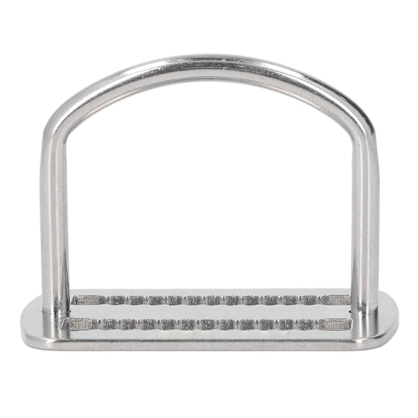 D-Ring Webbing Sele Bælteholder Rustfrit Stål D-Ring Bælte Slide Keeper Stopper til Dykkeudstyr