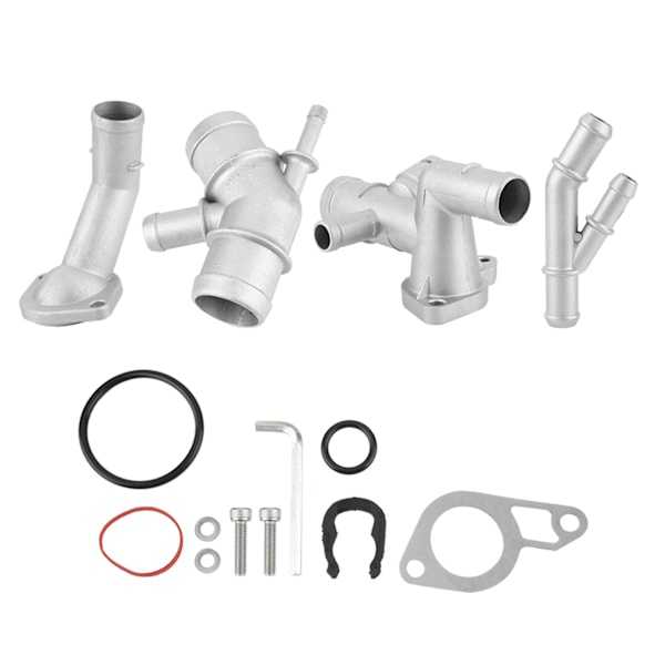Gjutet aluminium termostathus Vattenrör CNC för MK4 1.8T