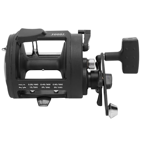Fiskrulle Havsfiske 1BB Fiskrulle Baitcasting Rulle Fiskehjul Tillbehör3000L