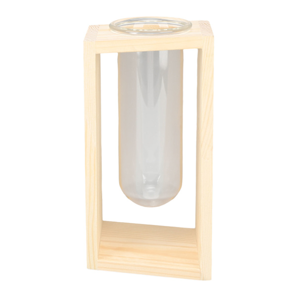 Glass Reagensrør Plante Terrarium Multifunksjonelt Innovativt Håndlaget Skrivebordsplanter Terrarium for Hydroponiske Planter