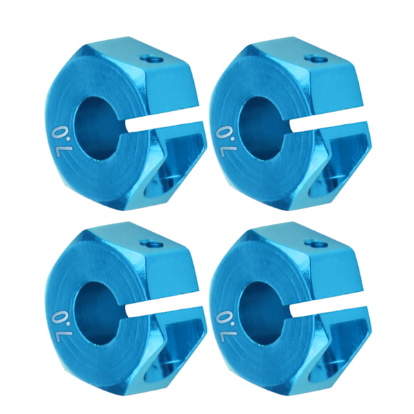 12 mm Universaali kuusiokoloinen navin sovitin HSP Sakura 1/10 mittakaavan RC-autolle (7 mm, sininen)