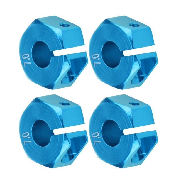 12 mm Universal Hex-navadapter för HSP Sakura 1/10 skala RC-bil (7 mm, blå)