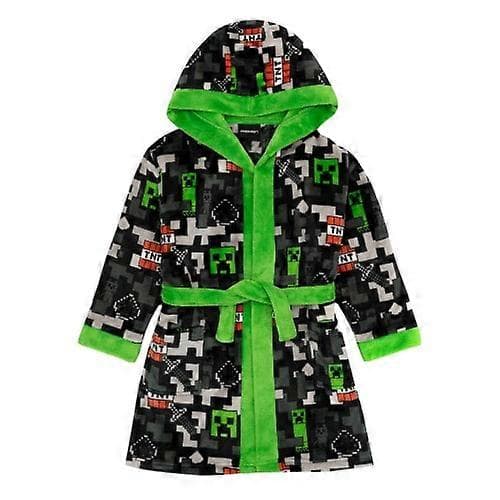 Gutter Creeper TNT Morgenkåpe Black/Green/Grey 11-12 Years