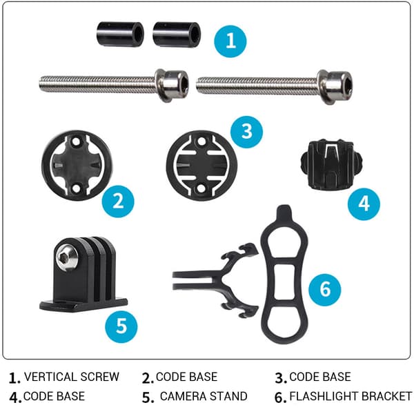 Computer Mount Holder til Garmin til Bryton Stopur Speedmeter MTB Racercykel Stopur