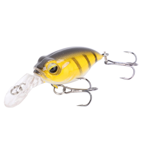 Fiske Mini Minnow-bete, hög simulering, tredimensionella ögon, artificiellt fiskebete för utomhusbruk8#