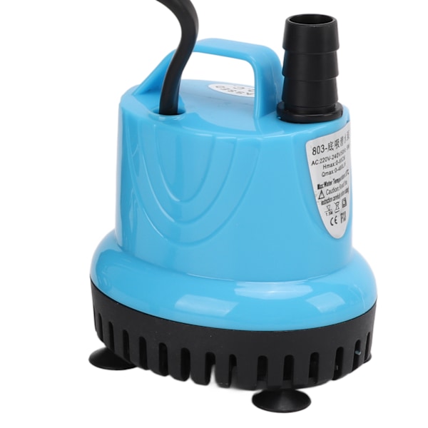 Mini dränkbar vattenpump Ultratyst fontänpump för akvarier Fisktanksdamm HydroponicsEU-kontakt 220‑240V 5W