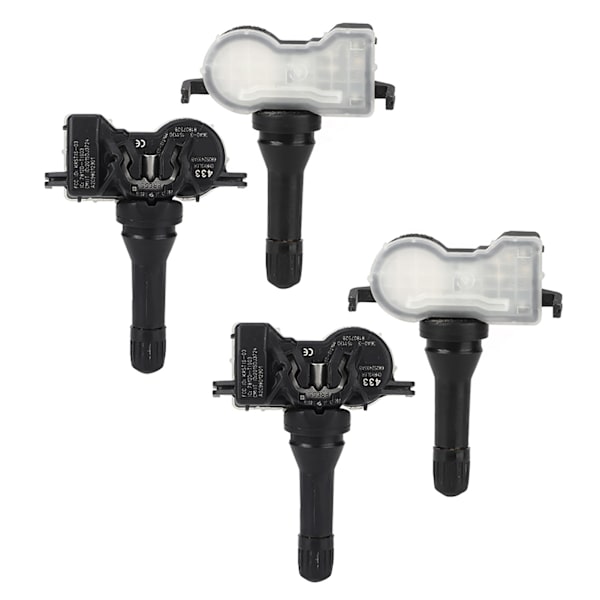 4 stk Dæktryksovervågningssystem TPMS 68252493AB Passer til Jeep Renegade