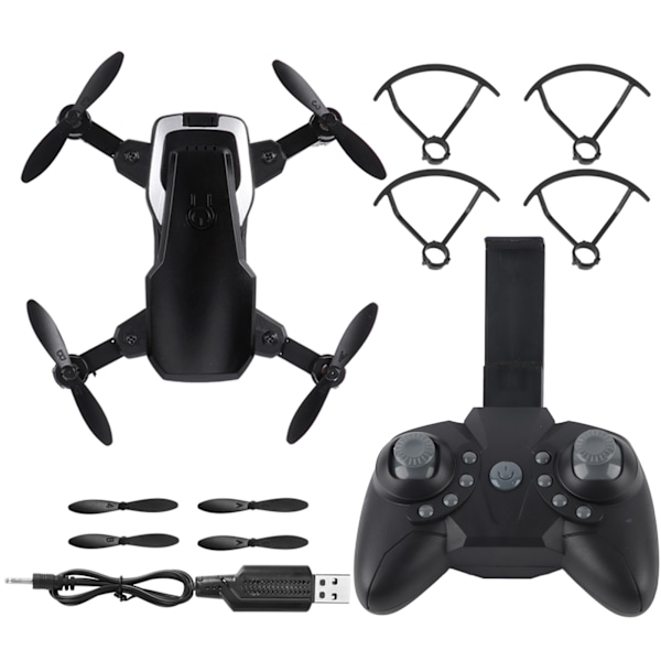 S15 Mini Foldbar Drone Lufttrykssæt Højde Børn RC Drone Quadcopter Legetøj 30W WIFI