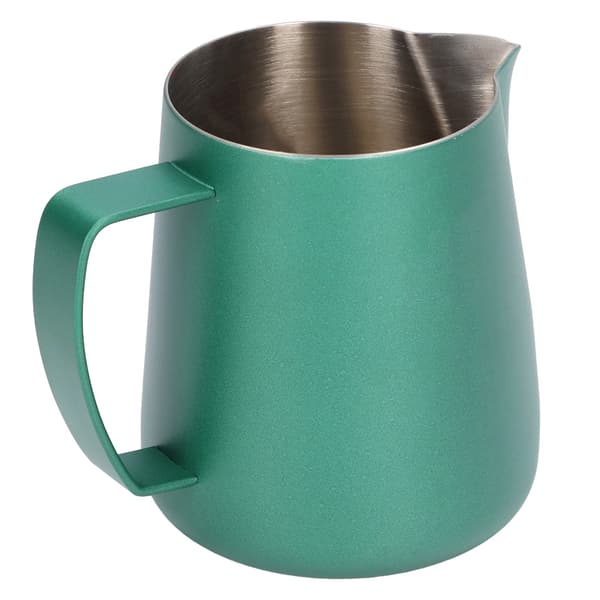 Milk Frothing Pitcher Foaming Cup 400ml Pointed Spout with PTFE Coating for Coffee Machine CafeGreen