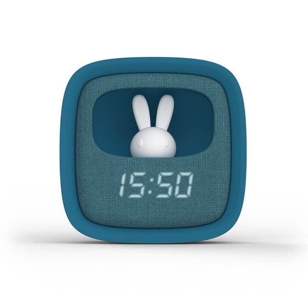 MOB Vekkerklokke med Lys Billy Clock Mørkeblå Marinblå LED