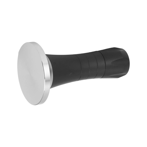 Coffee Tamper Omrörarsats Distributionsverktygssats 2 i 1 Handpressare för Home Svart 51mm
