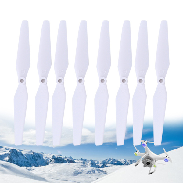 8 stk RC Propeller Tilbehør Udskiftningsdel Passer til WLtoys XK X1 Quadcopter RC Drone Hvid