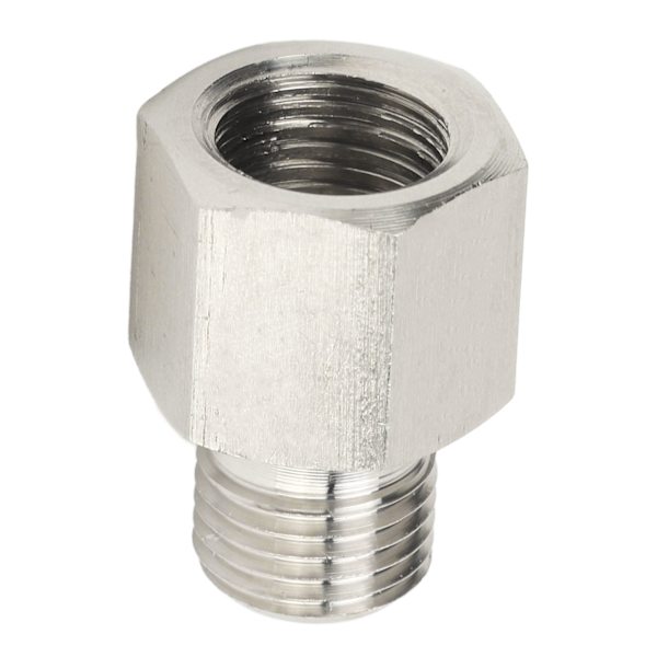 Paineanturin lähetysadapter Tiivis ruostumaton teräs 1/8in NPT naaras M10x1.0 urosadapterilla ja tiivisteellä