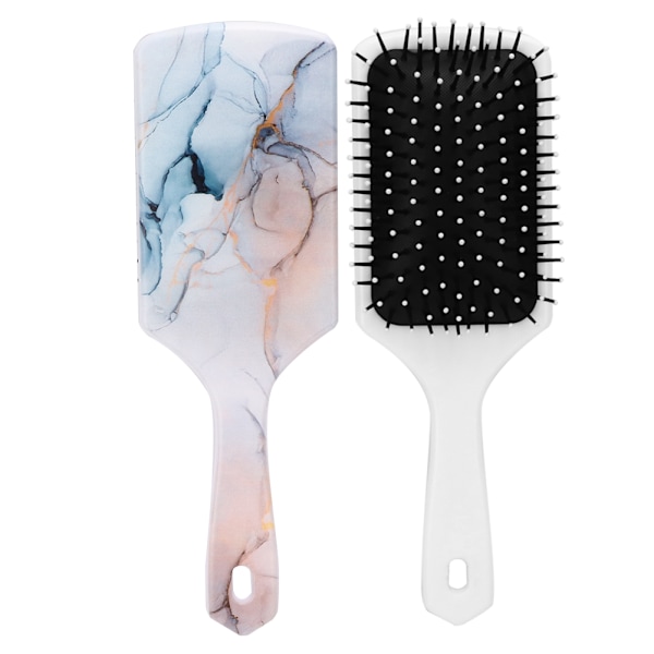Marbling Gasbag Frisörkam Plast Utsökt hårbottenmassage Kam Styling ToolThunder and Flash