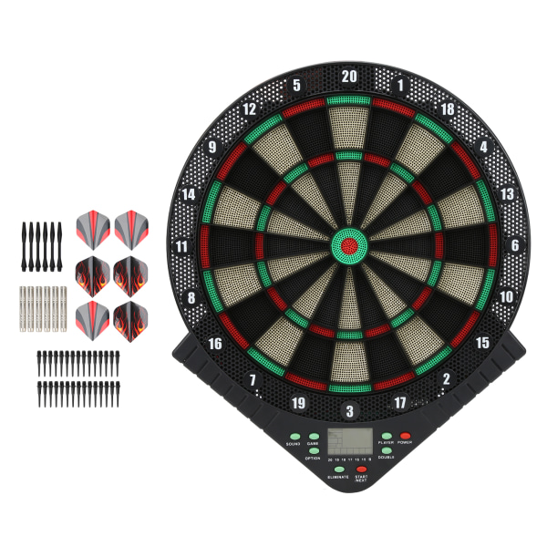 Elektronisk darttavla poäng Dart platta Hållbar plast Dart Target Set Speltillbehör