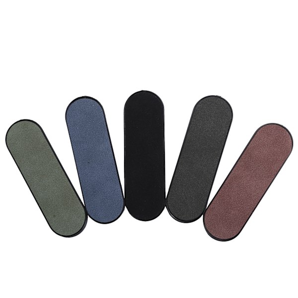 MOMO STICK 5-pack Återanvändbara Klibbiga Gelkuddar Fingergrepp Ringstativ för Android-telefon