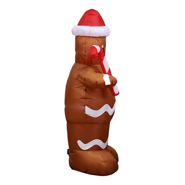 Pepparkakor Man luftad modell Jul Uppblåsbar gammal man snögubbe