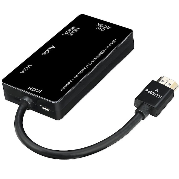 Audio 3,5 mm mikroadapterkabel - vit Black