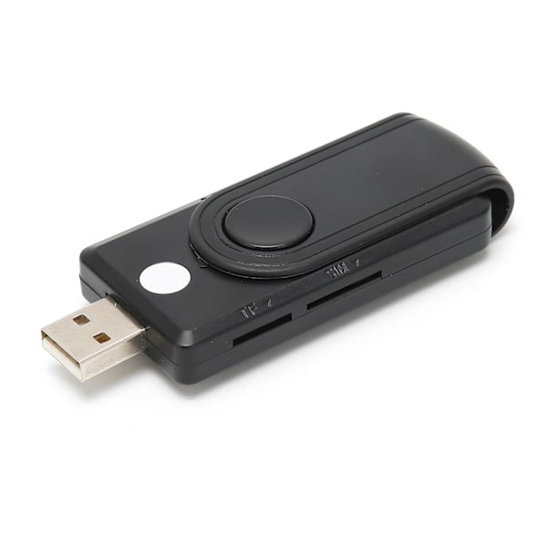 Kortlæser Mini Bærbar Intelligent SD/TF ID MultiPort SIM Telefonkort Genkender