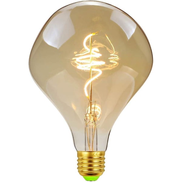 Retro LED-pære 4w dimbar uregelmessig form 220/240v Edison-skrue E27-sokkel Spesial dekorativ pære antikk (alien)