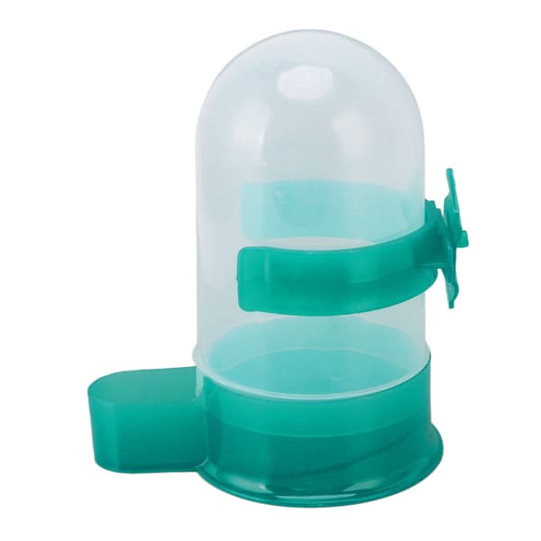 Due 500ML Grøn Automatisk Fuglefoder Stor Kapacitet Komfortabel til Fuglebur