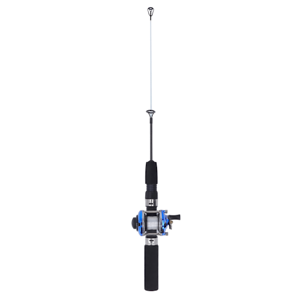 50cm Isfiske Spöset Carbonfiber Spö med Rulle Krokar Sked Förvaringslåda för Vinter Utomhus