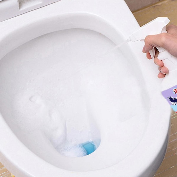 Toilet Cleaner Power Fast Avkalkningsmedel Skumfläckborttagningsmedel