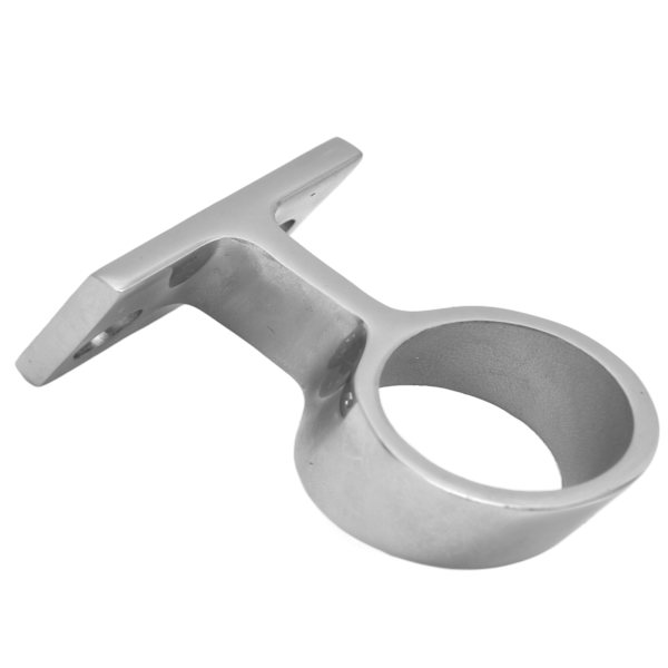 Veneen kaiteen pohja 316 ruostumaton teräs kaiteen sovitus 60 astetta tarvikkeet alukselle Φ25mm (1in)